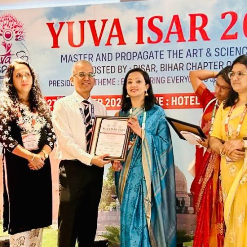 Dr. Kriti Tiwari- Award